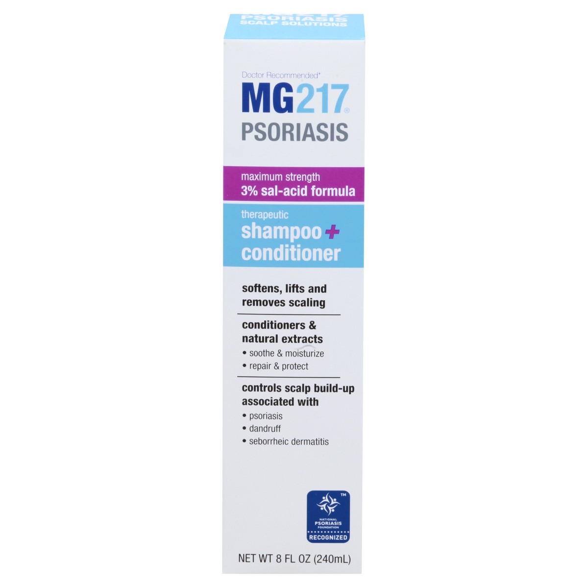 slide 1 of 9, MG217 Shampoo + Conditioner 8 oz, 8 oz