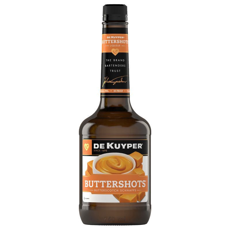 slide 1 of 5, Dekuyper Buttershots Butterscotch Schnapps, 750 ml