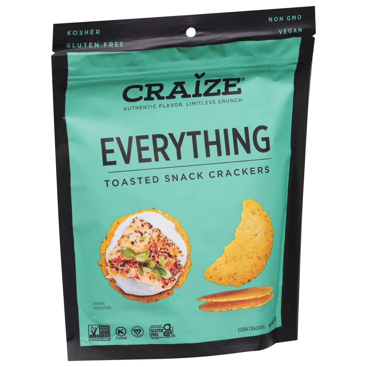 slide 5 of 9, Craize Everything Toasted Snack Crackers 4 oz, 4 oz