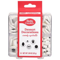 Betty Crocker Candy Eyeballs Dessert Decorations 2.89 oz