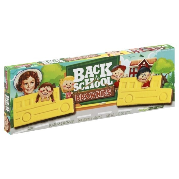 slide 1 of 1, Little Debbie Back To School Brownies, 6 ct; 2.18 oz