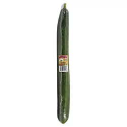 Organic Long English Hot House Cucumber 