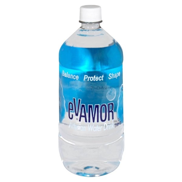 slide 1 of 1, evamor Water Drink, Artesian, 1 liter