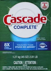 Cascade Dishwasher Detergent 45 oz