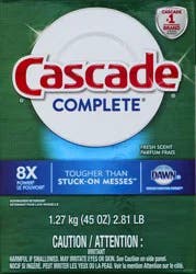 Cascade Dishwasher Detergent 45 oz