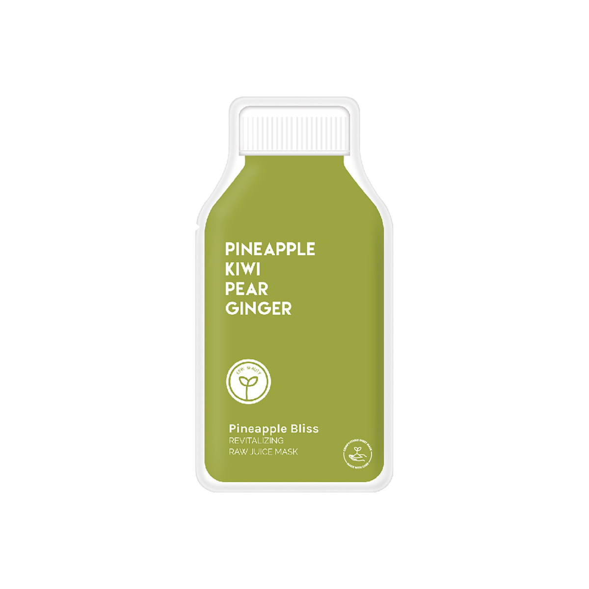 slide 1 of 5, ESW BEAUTY Pineapple Bliss Revitalizing Raw Juice Mask, 0.88 oz