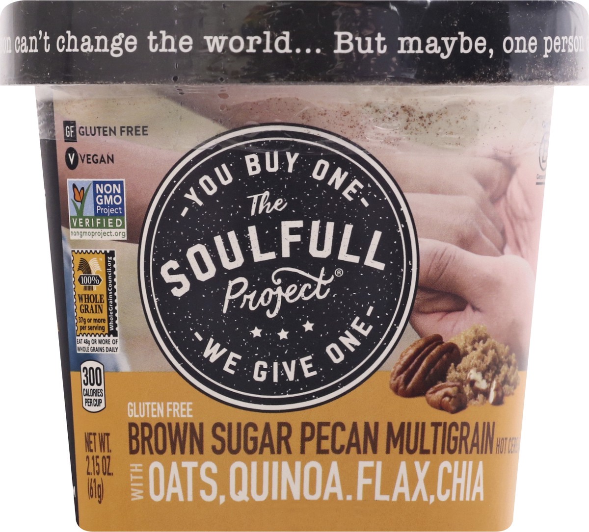 slide 6 of 9, The Soulfull Project Multigrain Brown Sugar Pecan Hot Cereal 2.15 oz, 2.15 oz