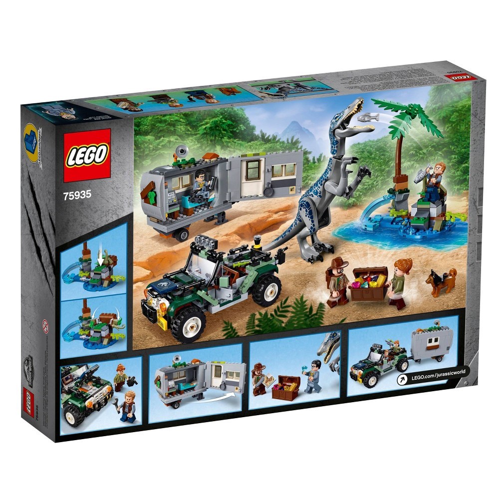 slide 5 of 7, LEGO Jurassic World Baryonyx Face-Off: The Treasure Hunt 75935 Toy Dinosaur Building Kit, 1 ct