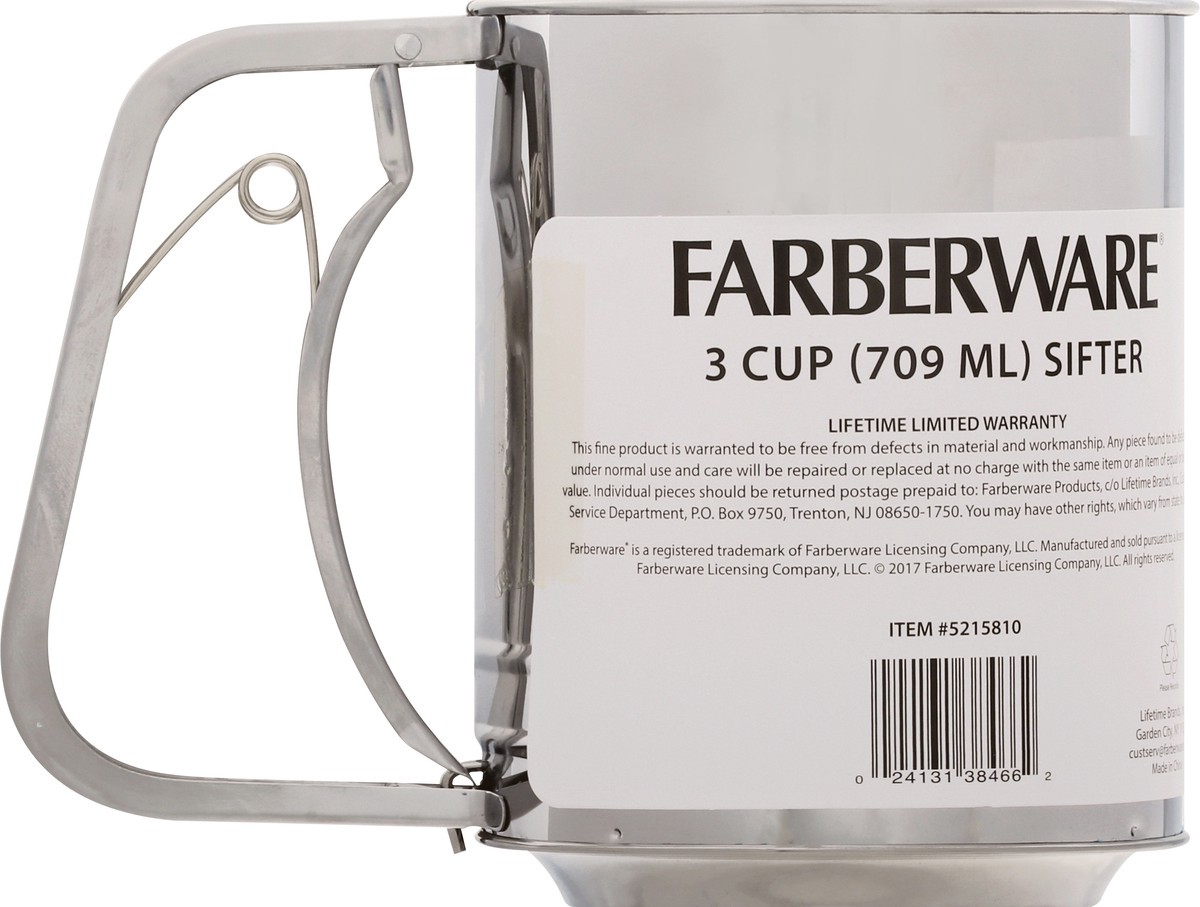 slide 6 of 9, Farberware Classic 3 Cup Sifter 1 ea, 1 ct
