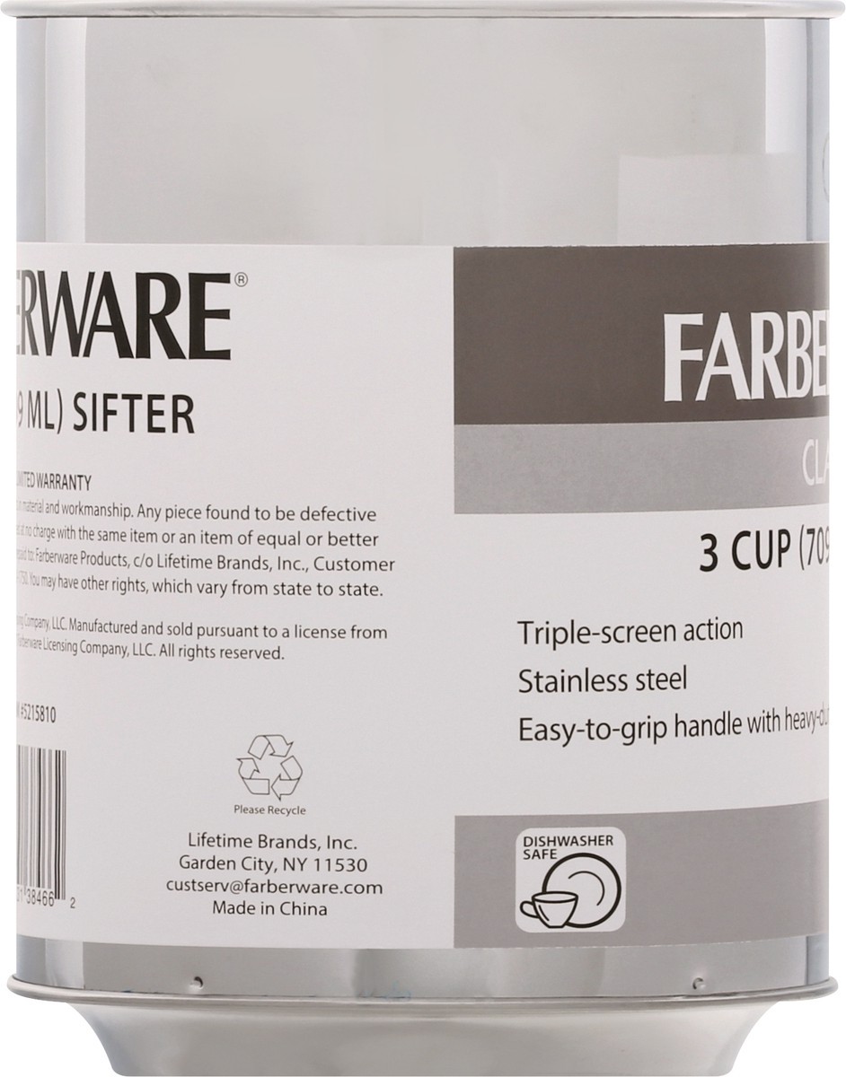 slide 7 of 9, Farberware Classic 3 Cup Sifter 1 ea, 1 ct