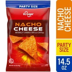 Kroger® Nacho Cheese Flavored Tortilla Chips