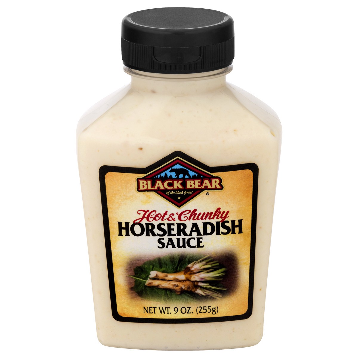 slide 1 of 12, Black Bear Hot & Chunky Horseradish Sauce 9 oz, 9 oz