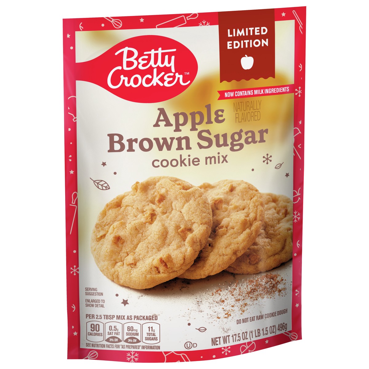 slide 2 of 9, Betty Crocker Apple Brown Sugar Cookie Mix, 17.5 oz, 17.5 oz