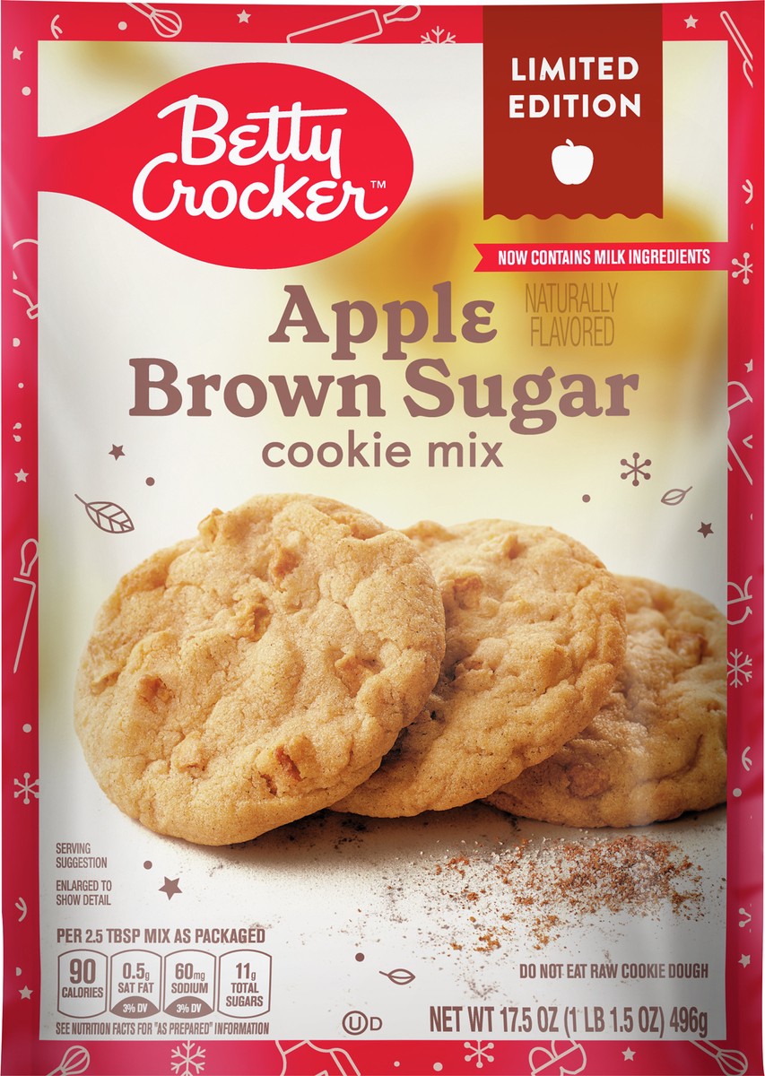 slide 6 of 9, Betty Crocker Apple Brown Sugar Cookie Mix, 17.5 oz, 17.5 oz