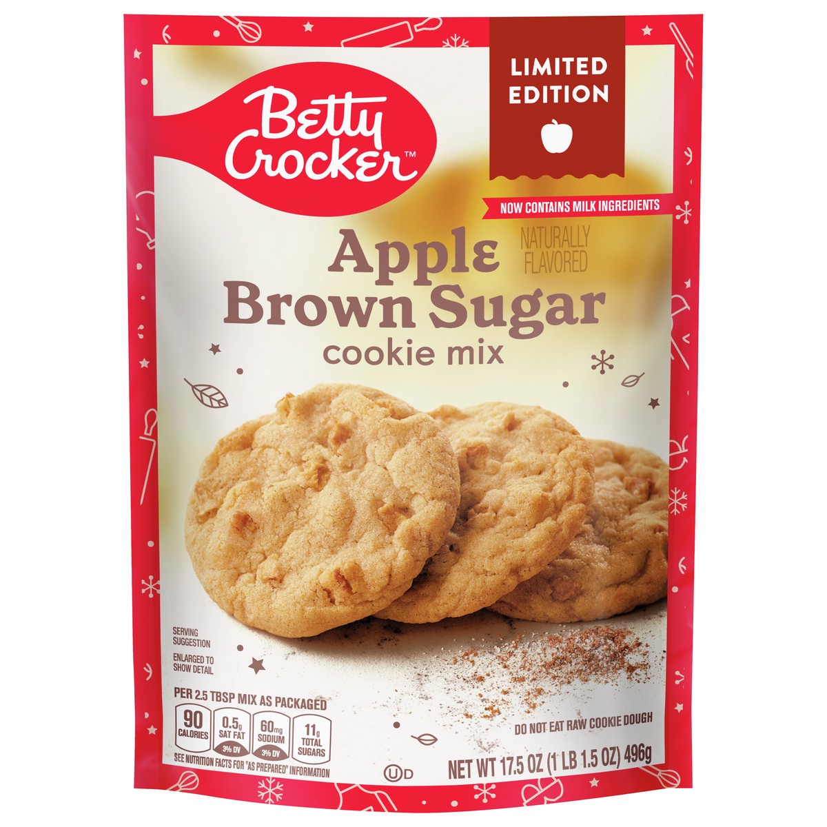 slide 1 of 9, Betty Crocker Apple Brown Sugar Cookie Mix, 17.5 oz, 17.5 oz