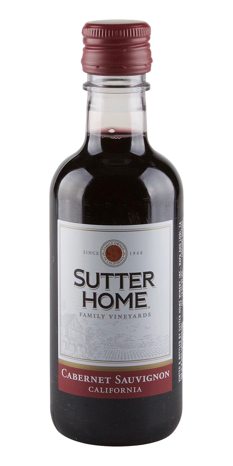 slide 1 of 1, Sutter Home Cabernet Sauvignon, 187 ml