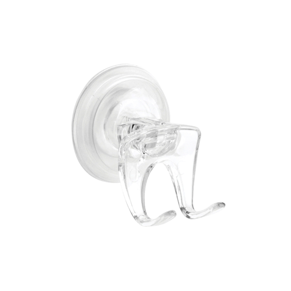 slide 3 of 5, InterDesign Power Lock Razor Holder, Clear, 1 ct