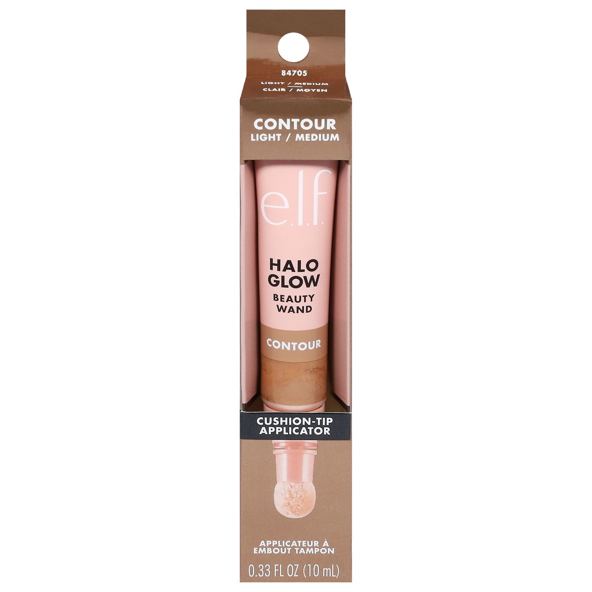 slide 7 of 12, e.l.f. Light/Medium Halo Glow Cushion-Tip Applicator Contour 0.33 fl oz, 0.33 fl oz