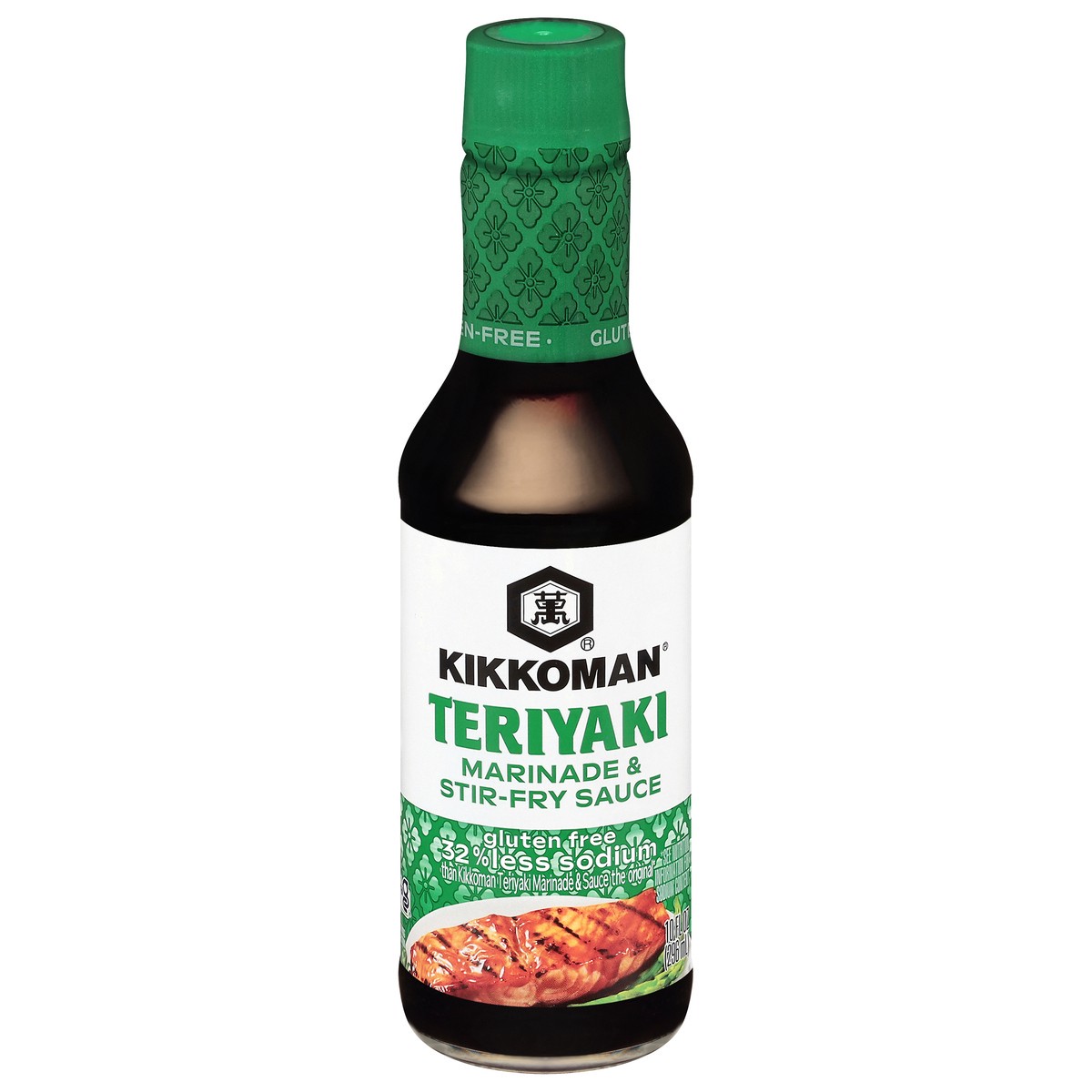 slide 1 of 7, Kikkoman Lite Teriyaki Sauce, 10 fl oz