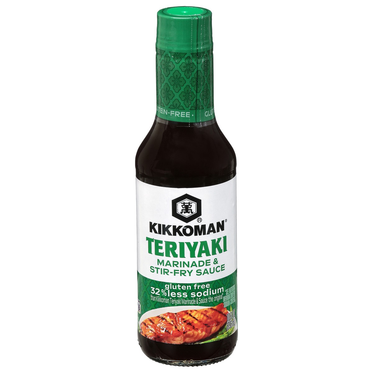 slide 1 of 7, Kikkoman Lite Teriyaki Sauce, 10 fl oz