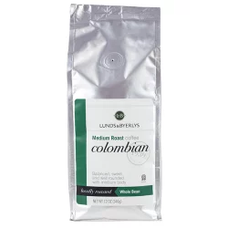 L&B Whole Bean Colombian Coffee - 12 oz