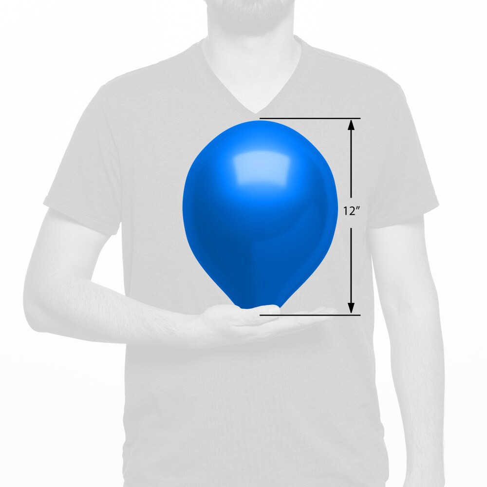 slide 3 of 3, American Greetings All Occasion Balloons - Blue, 15 ct