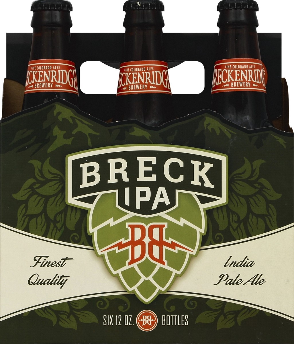 slide 4 of 4, Breckenridge Breck IPA Bottles, 6 ct; 12 oz