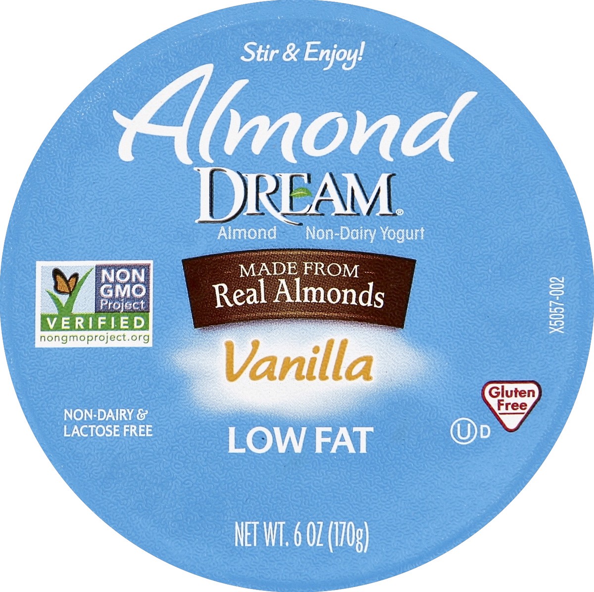 slide 2 of 3, Almond Dream Non-Dairy Low Fat Vanilla Yogurt, 6 oz