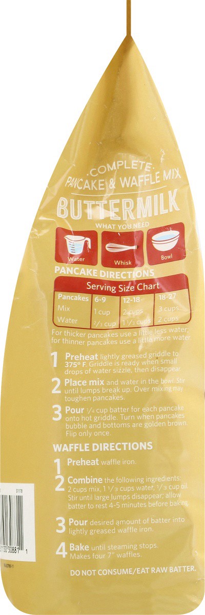 slide 6 of 9, Signature Select Complete Buttermilk Pancake & Waffle Mix 56 oz, 56 oz