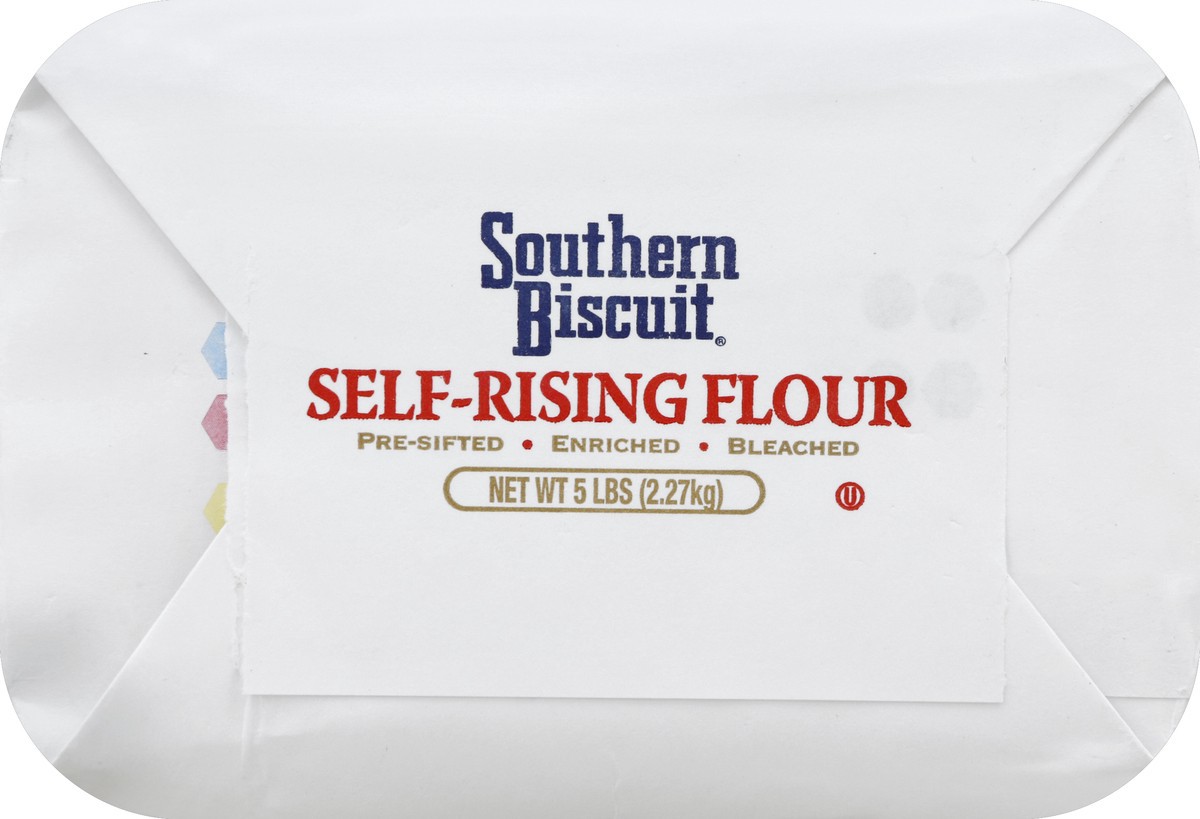 slide 4 of 6, Southern Biscuit Pre-Sifted Enriched Bleached Self-Rising Flour 5 lb Bag, 5 lb