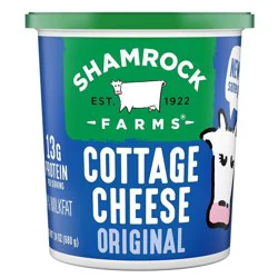 Shamrock Farms 4% Milkfat Original Cottage Cheese 24 oz