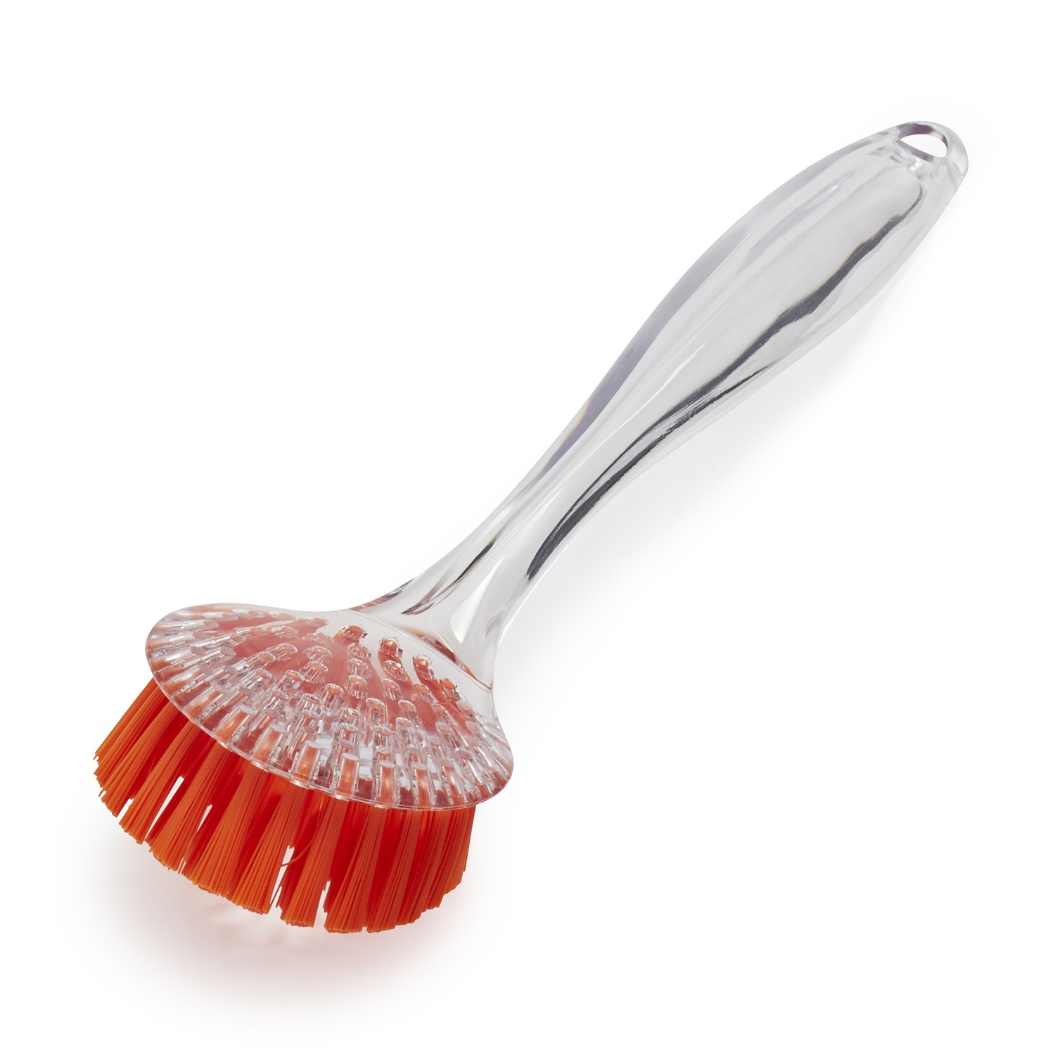 slide 1 of 1, Sur La Table Dish Scrubber Brush, Orange, 1 ct