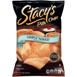 Stacy's Simply Naked Pita Chips 8 oz. Bag