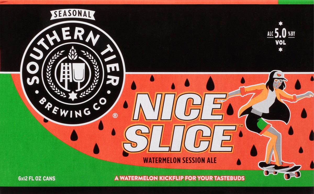 slide 3 of 11, Southern Tier Brewing Co. Seasonal Watermelon Session ALE Nice Slice Beer 6 ea, 6 ct; 12 oz