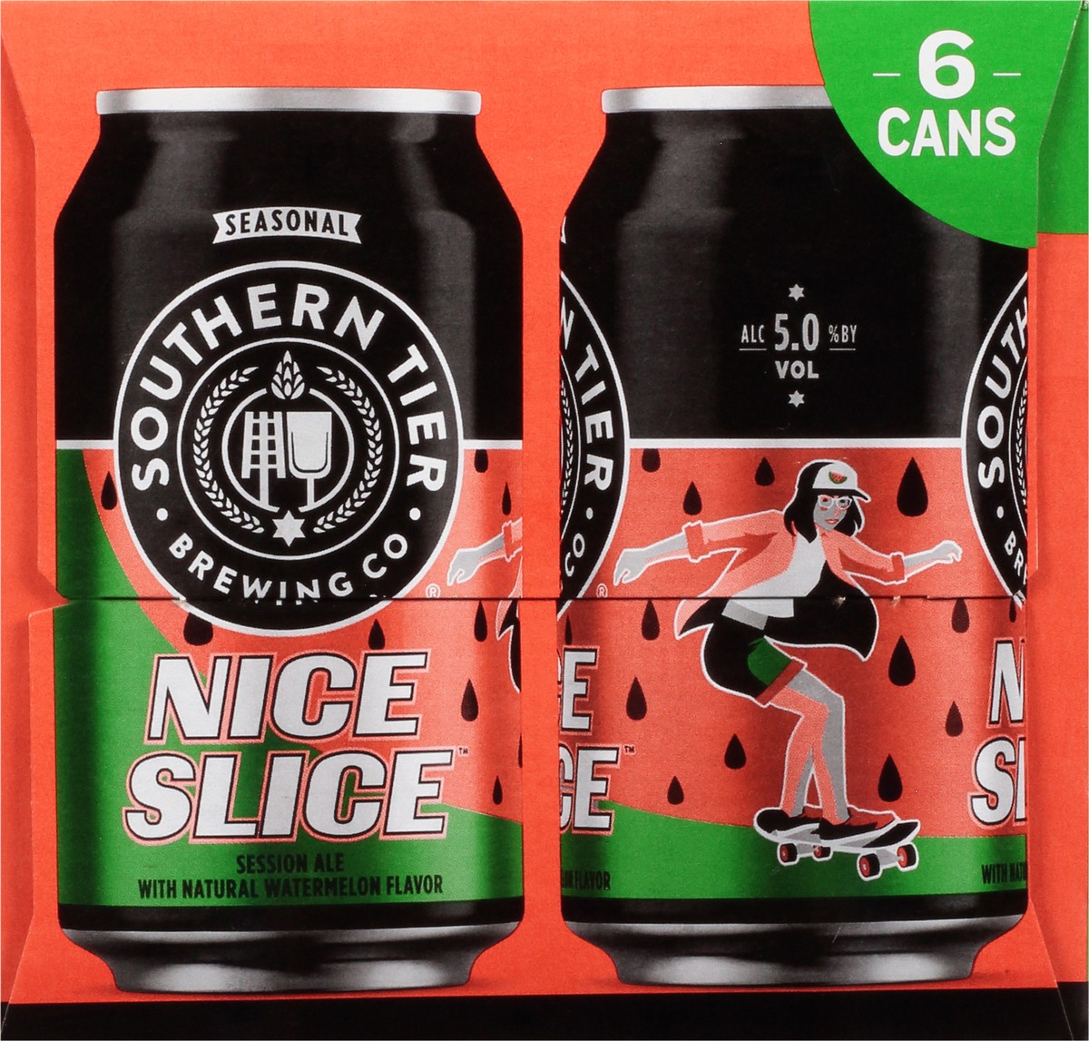 slide 9 of 11, Southern Tier Brewing Co. Seasonal Watermelon Session ALE Nice Slice Beer 6 ea, 6 ct; 12 oz