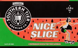 Southern Tier Brewing Co. Seasonal Watermelon Session ALE Nice Slice Beer 6 ea