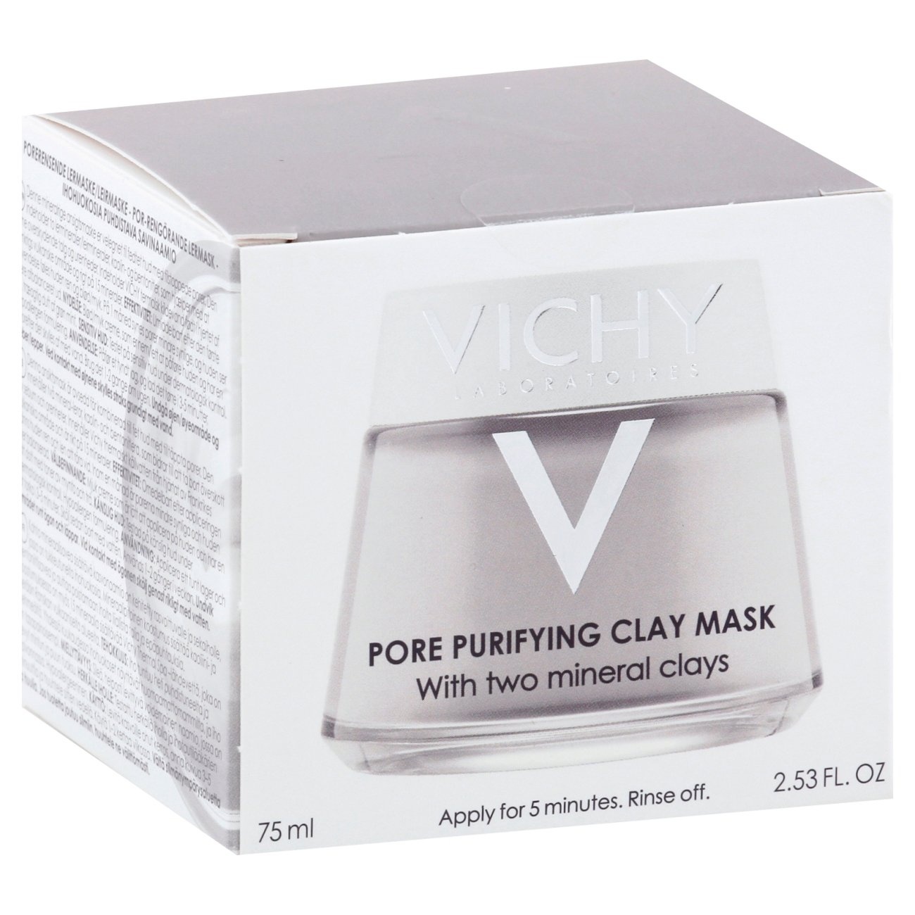 slide 1 of 7, Vichy Clay Mask 75 ml, 2.5 oz