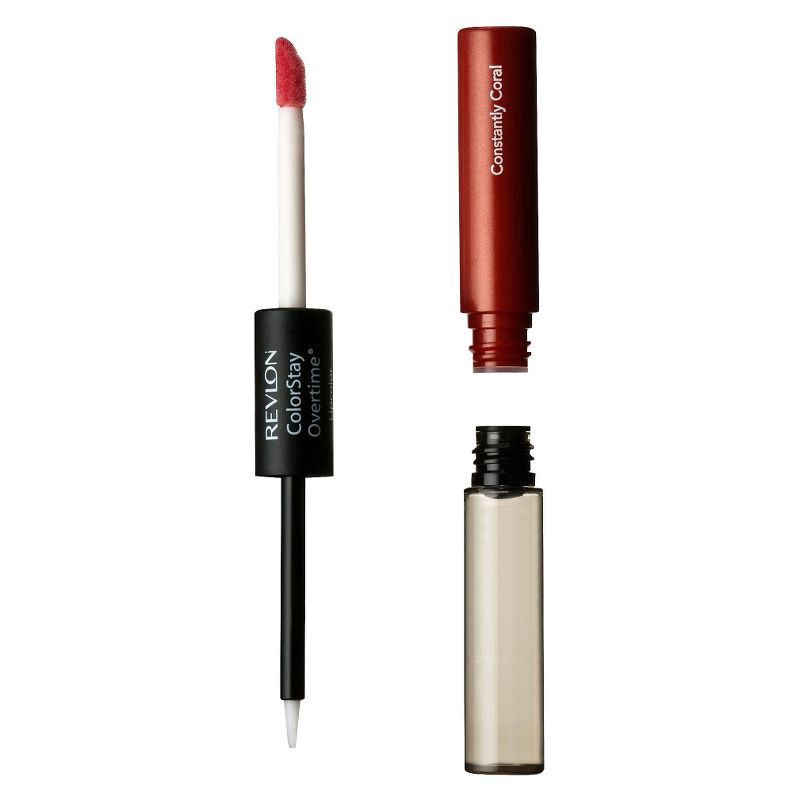 slide 1 of 34, Revlon ColorStay Overtime Lipcolor - Constantly Coral - 0.07 fl oz, 0.07 oz