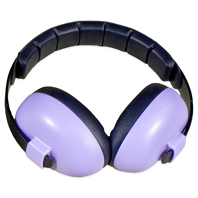slide 1 of 4, Baby Banz Infant Hearing Protection Earmuffs - Purple, 1 ct