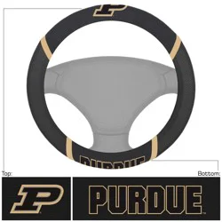 FANMATS NCAA Purdue University Steering Wheel Cover
