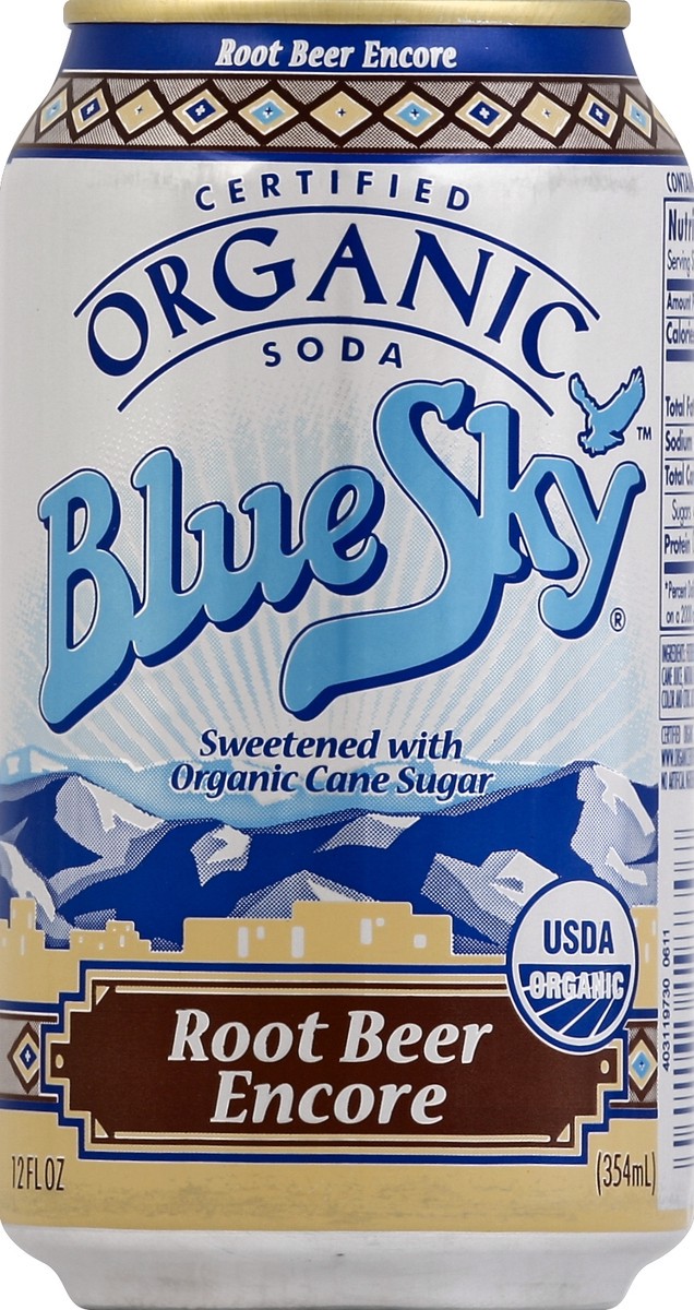 slide 1 of 4, Blue Sky Soda 12 oz, 1 ct