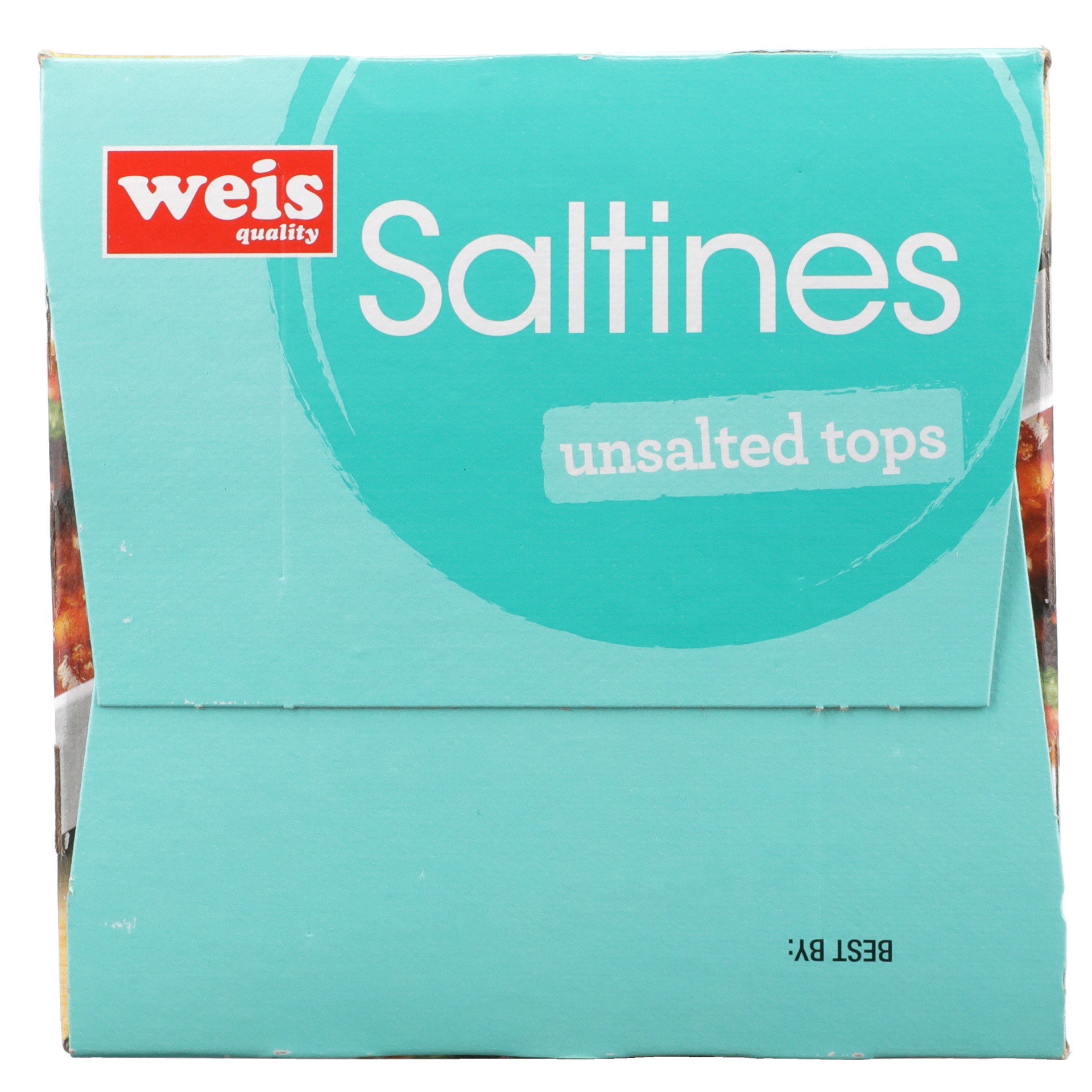 slide 5 of 6, Weis Quality Unsalted Saltines Cracker, 16 oz