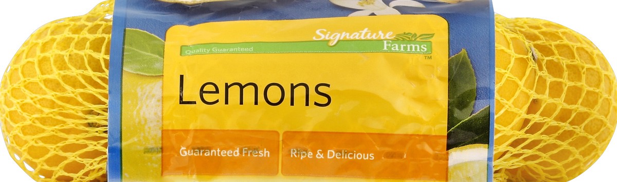 slide 5 of 5, Signature Lemons 2 lb, 2 lb