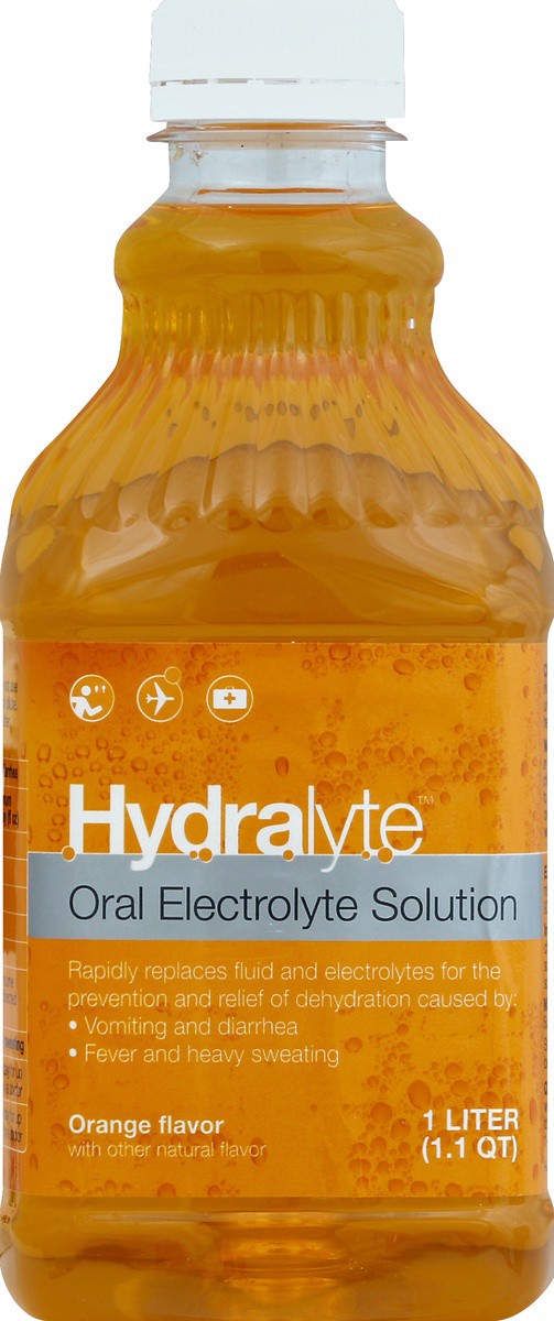 slide 2 of 6, Hydralyte Advanced Hydration Orange Electrolyte Drink 1.1 qt, 1.10 qt