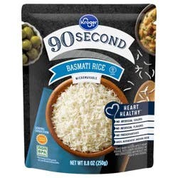Kroger 90 Second Basmati Rice Pouch