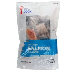 Weis Fresh From The Dock Individually Quick Frozen Wild Caught Salmon Fillets
