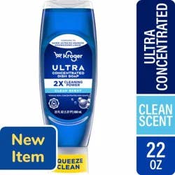 Kroger® Ultra Concentrated Liquid Dish Soap Clean Scent