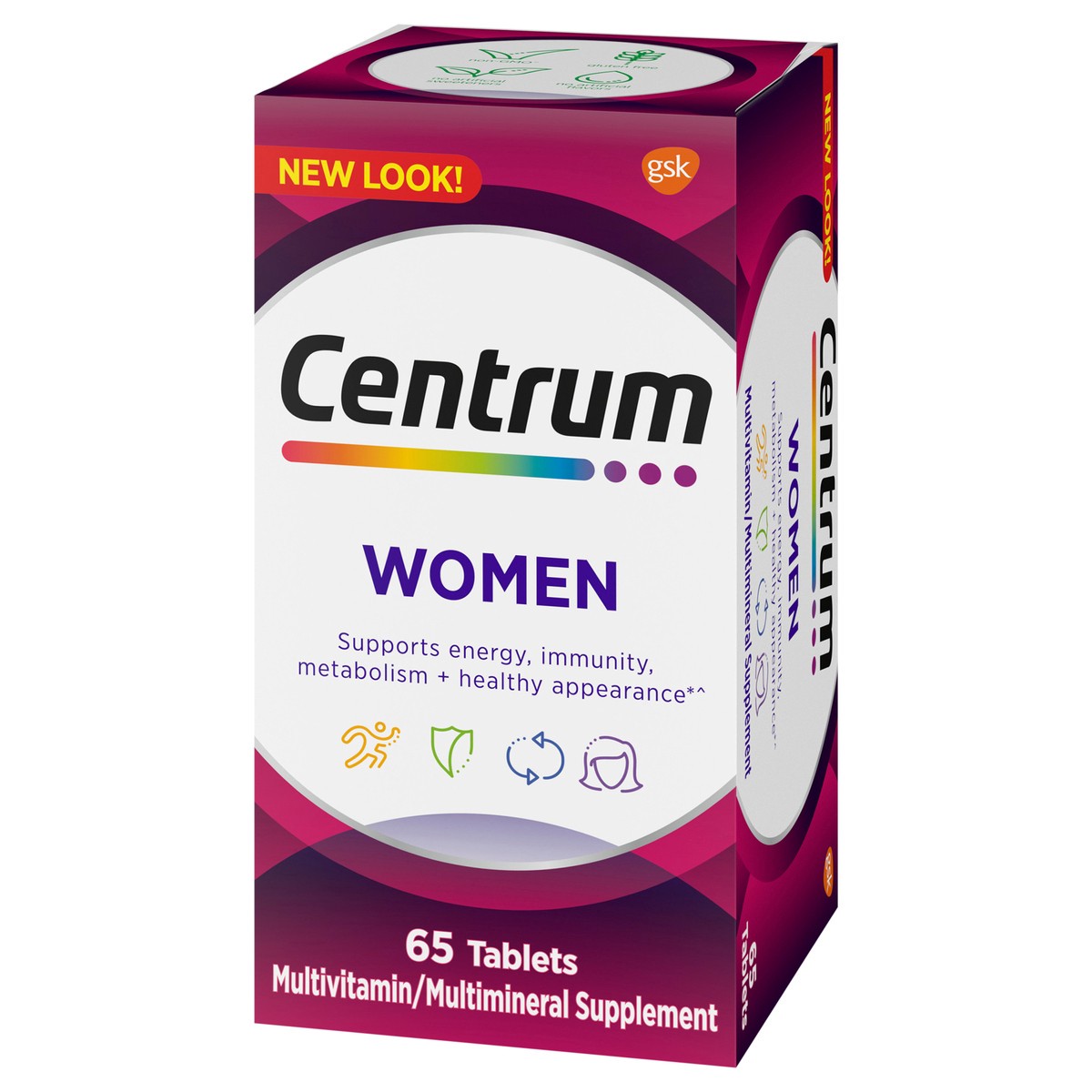 slide 11 of 14, Centrum Dual Woman, 65 ct