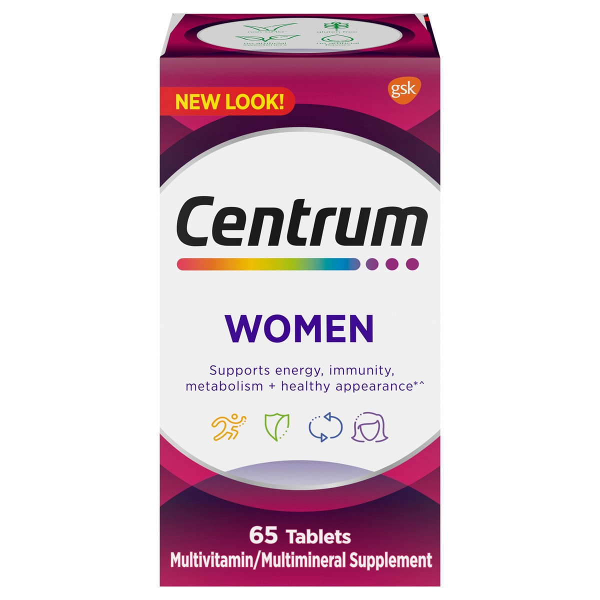 slide 13 of 14, Centrum Dual Woman, 65 ct