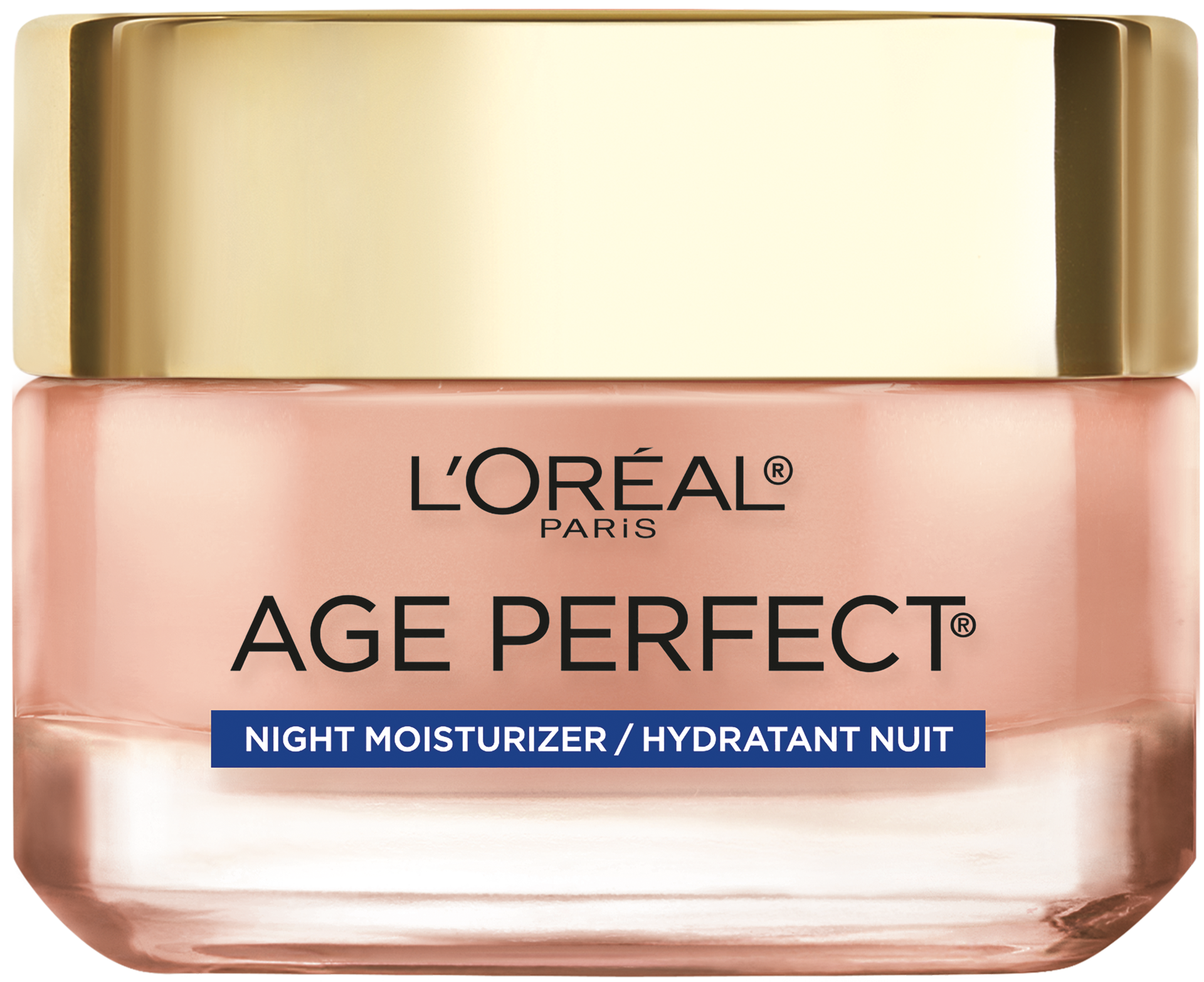 slide 1 of 1, L'Oreal Paris Age Perfect Rosy Tone Cooling Night Moisturizer, 1.7 oz